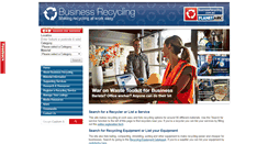 Desktop Screenshot of businessrecycling.com.au